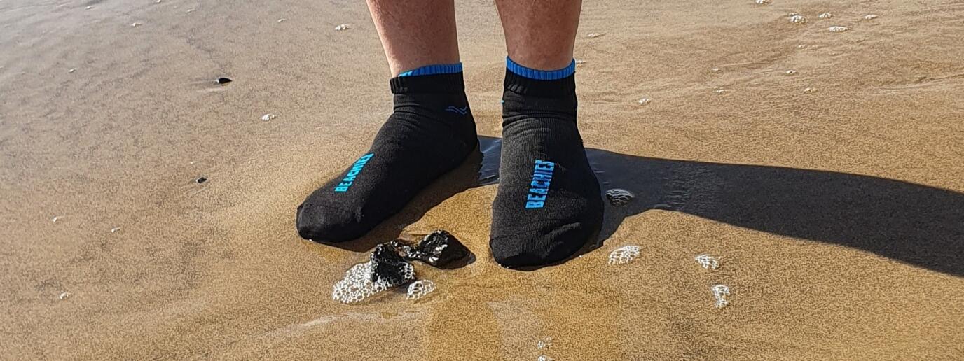 Wandern mit Beachies Wattsocken im Wattenmeer