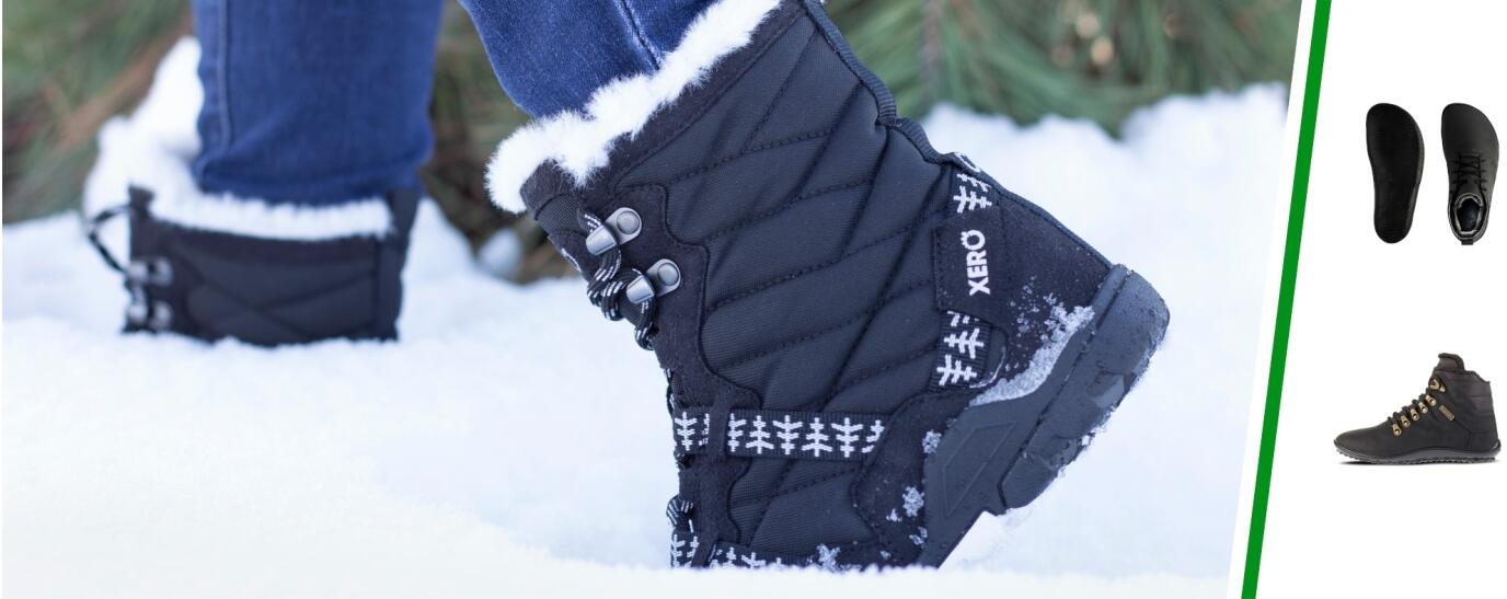 Kann ich auch Barfußschuhe im Winter tragen?