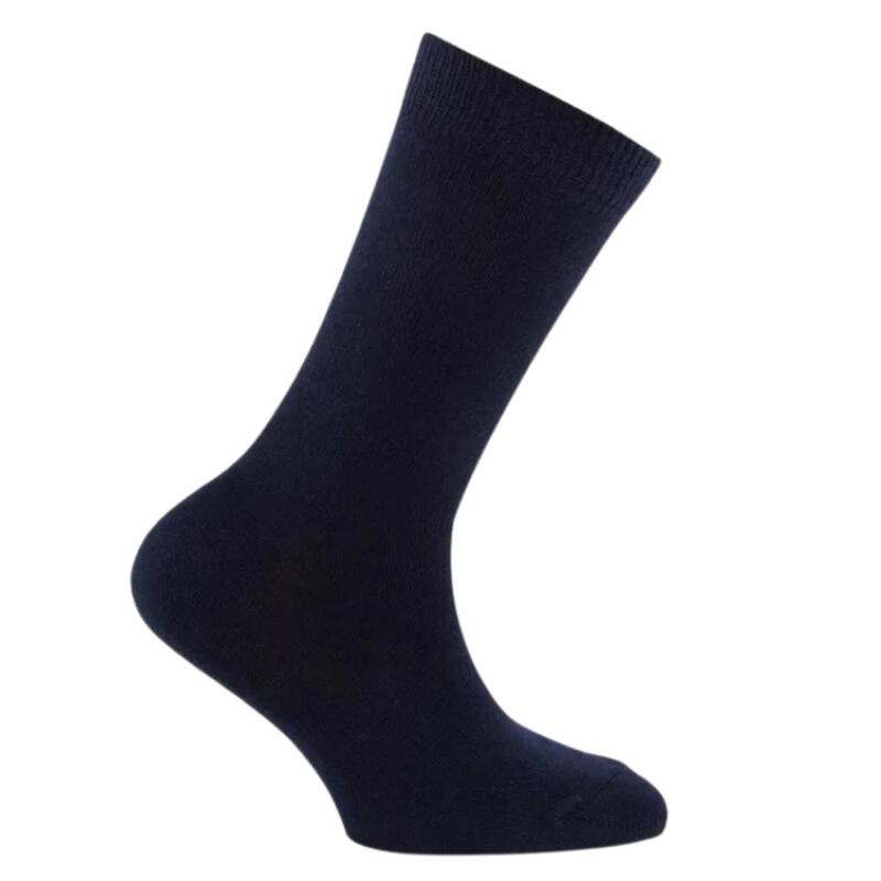 Ewers Socken unifarben in schwarz