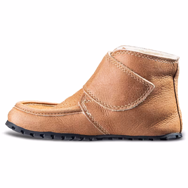 Winter Kinder Barfu&szlig;schuhe Magical Shoes Ziu Ziu orange-braun