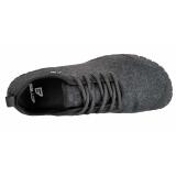 Ballop Sneaker aus Wolle in der Farbe dunkelgrau draufsicht