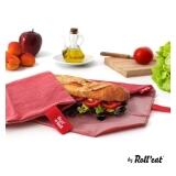 Roll′eat nachhaltige Pausenbrot-Verpackung - red