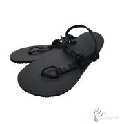 aborigen Sandals - Huarache Totem V2 schwarz - federleicht