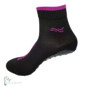 BEACHIES-HX Sohle- Wattsocken / Aquasocken- schwarz-pink