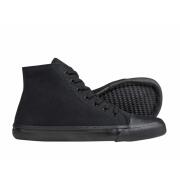 Bohempia vegane Barfußschuhe - Orik 2.0 schwarz hoher Sneaker aus Hanf