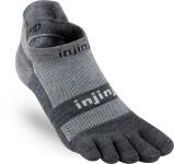 Injinji - Run Lightweight No-Show NuWool Socks - grau