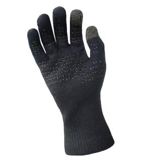 Dexshell, wasserdichte Handschuhe in schwarz. Mit Grip und Touchbildschirm-Funktion