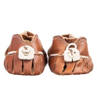 Magical Shoes Moxy Sandale Baby cognac- Kinder-Barfußschuhe