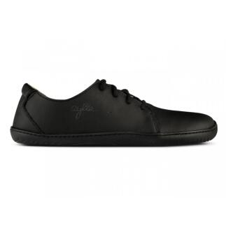 Aylla Shoes-Inca schwarz - Barfußschuhe- Leder Sneaker - Herren
