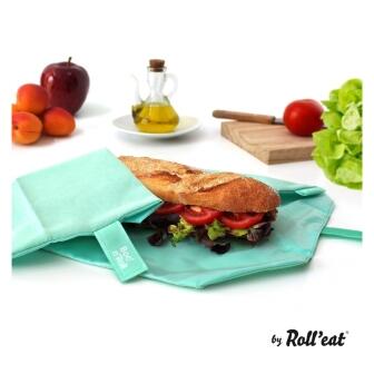 Roll'eat nachhaltige Pausenbrot-Verpackung - green