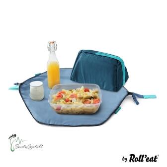 Roll'eat - Eat'n'out Mini Eco Lunchbag, 1.25l blau