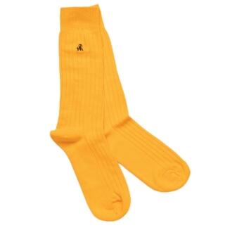 Swole Panda Socks - Bamboo Socks - Bumblebee Gelb (Größe 40-45)