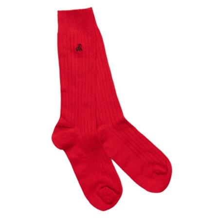 Swole Panda Socks - Bamboo Socks - Classic Red Socken (Größe 37-40)