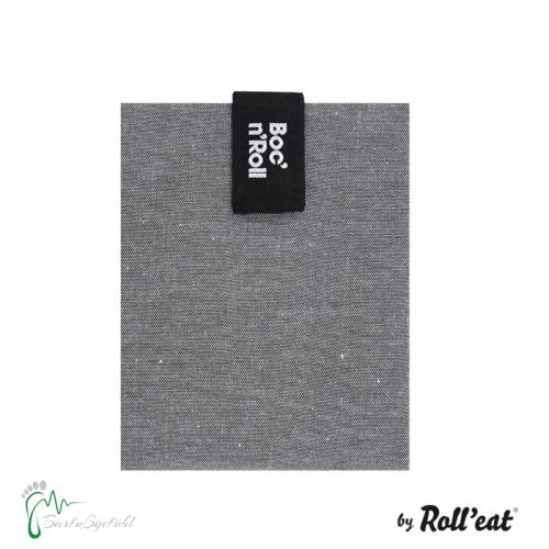 Roll′eat nachhaltige Pausenbrot-Verpackung - black