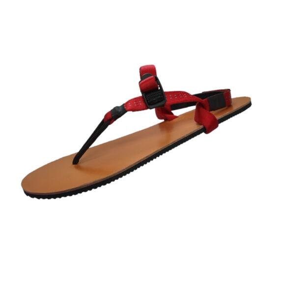 aborigen Sandals - Huarache CueroV2 - incl. Strap plus rot - Ledersohle