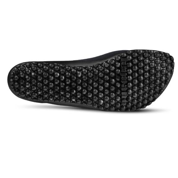 leguano sneaker | Barfussschuhe - Sockenschuhe - schwarz