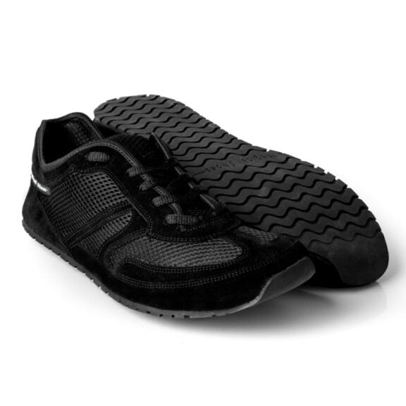 Magical Shoes Receptor Explorer schwarz- ultraleichte Schnür Barfußschuhe