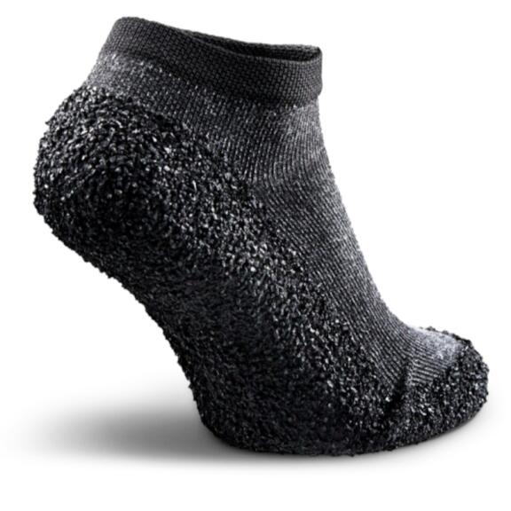 Skinners Socks | Barfussschuhe - Socken mit Sohlen und Zehenschutz -speckled black