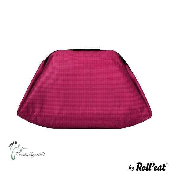 Roll′eat - Eat′n′out Mini Eco Lunchbag, 1.25l rot lila