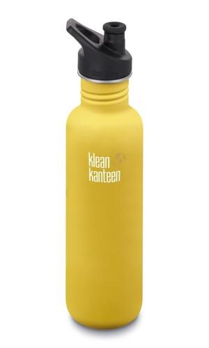 Klean Kateen Trinkflasche in lemon curry 800ml