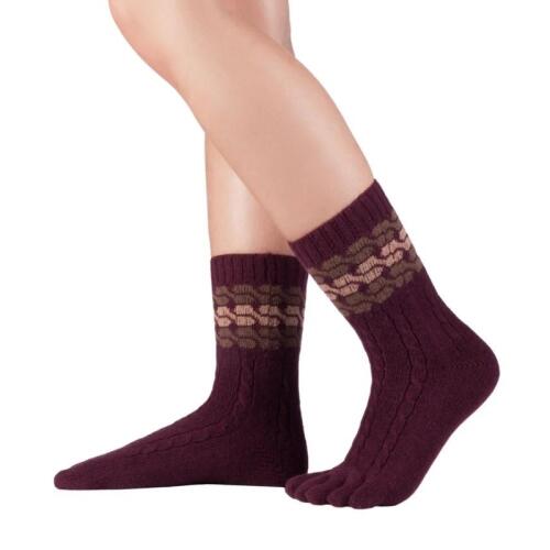 Knitido warme Merino Socken für den Winter, wadenlang