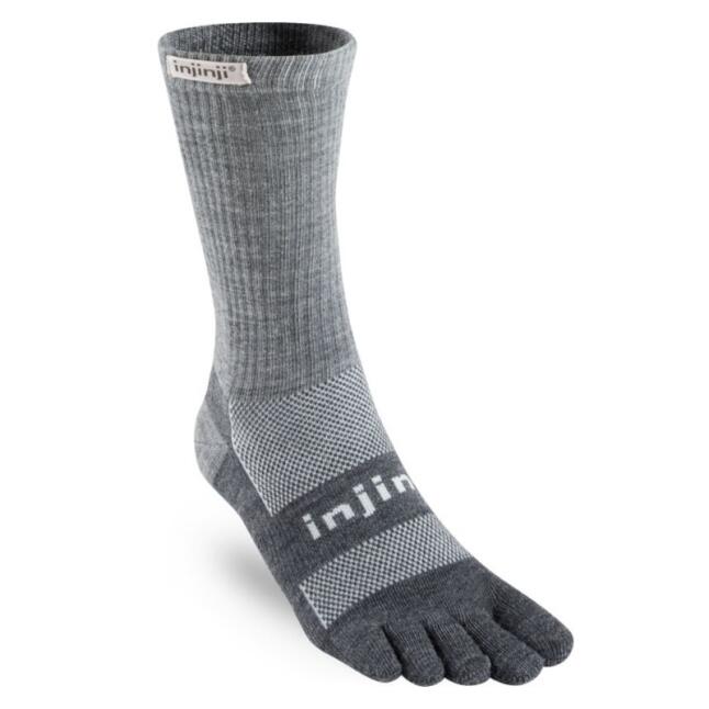 Injinji - Outdoor-Zehensocke- NüWool Socks - grau
