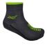 Watt-/Strandsocke mit schnittfester Sohle in grau grün