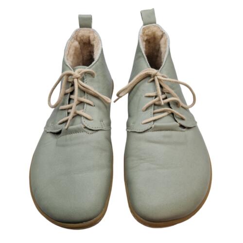 Aylla Shoes-Tiksi gefütterte Winter - Barfußschuhe-Herren-olive