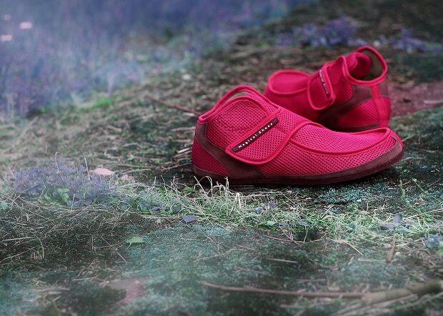 MS Recovery rot-ultraleichte Magical Shoes - Klettverschluß- Barfußschuhe