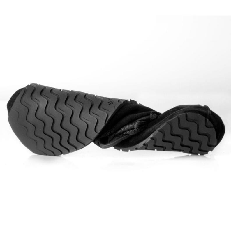 Magical Shoes Receptor Explorer schwarz- ultraleichte Schnür Barfußschuhe