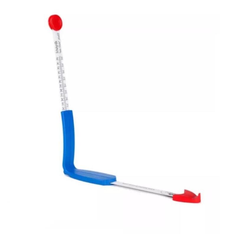 Fussmessgerät ausgepackt für Kinder und Erwachsene