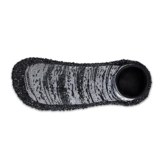 Skinners Socks |Kinder -Barfussschuhe - Socken mit Sohlen und Zehenschutz -granite grey