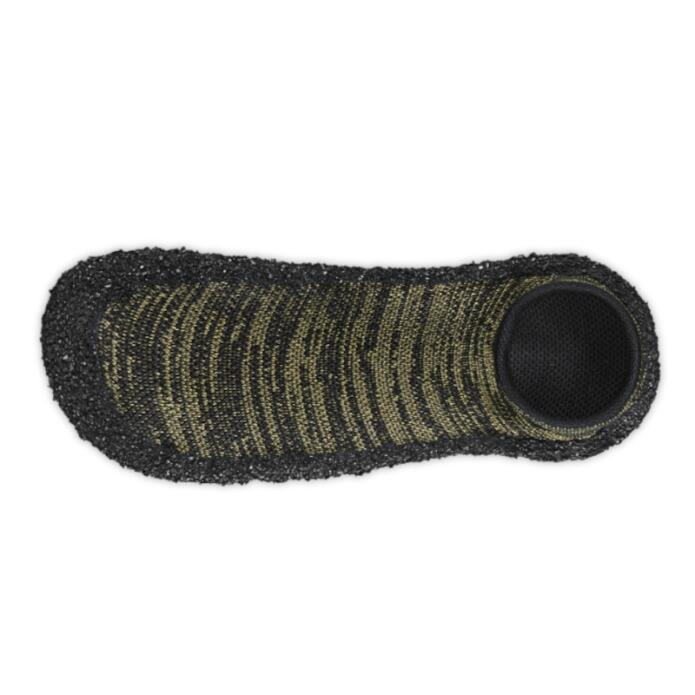 Skinners Socks | Barfussschuhe - Socken mit Sohlen und Zehenschutz - olive green